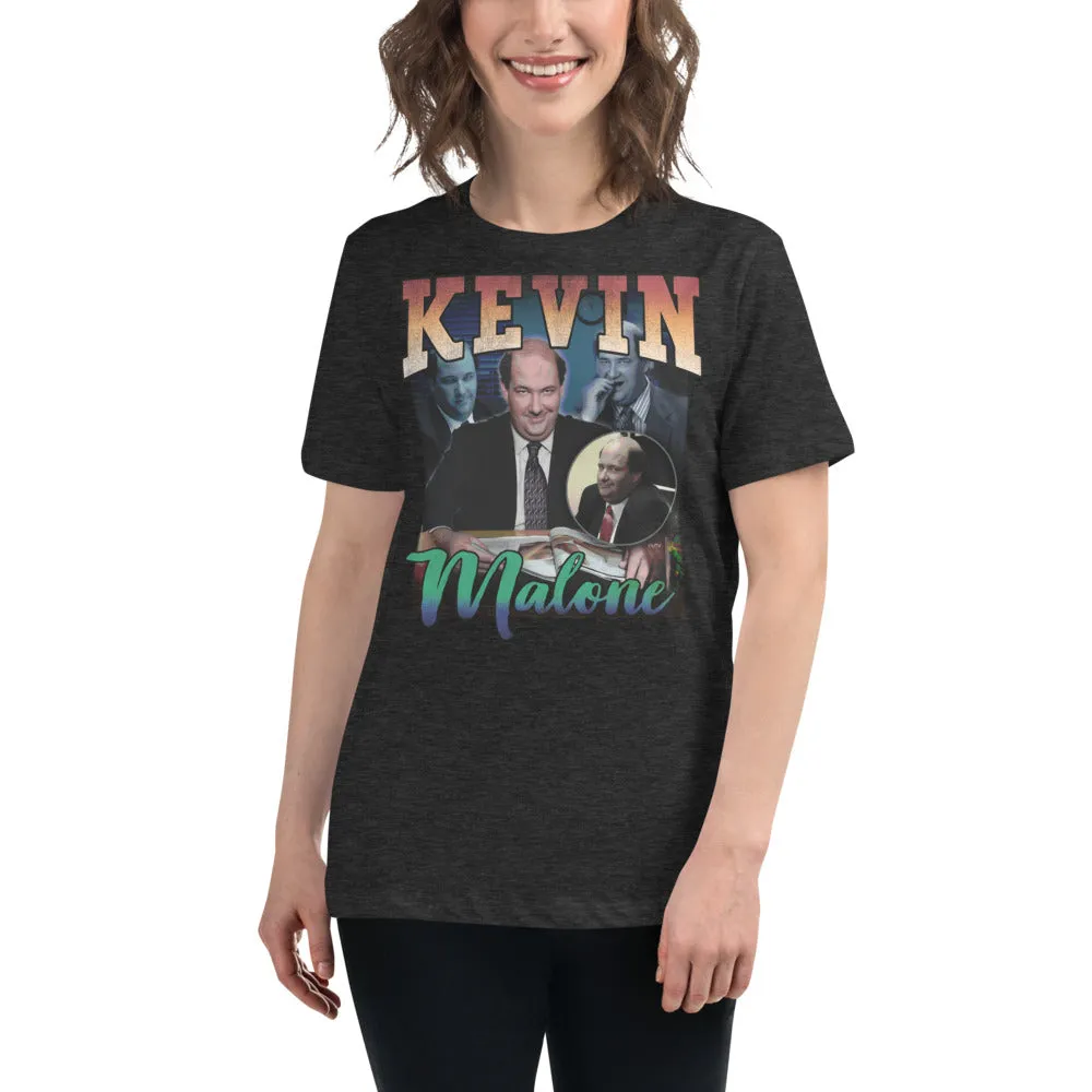 Kevin Malone Vintage Women's Relaxed T-Shirt