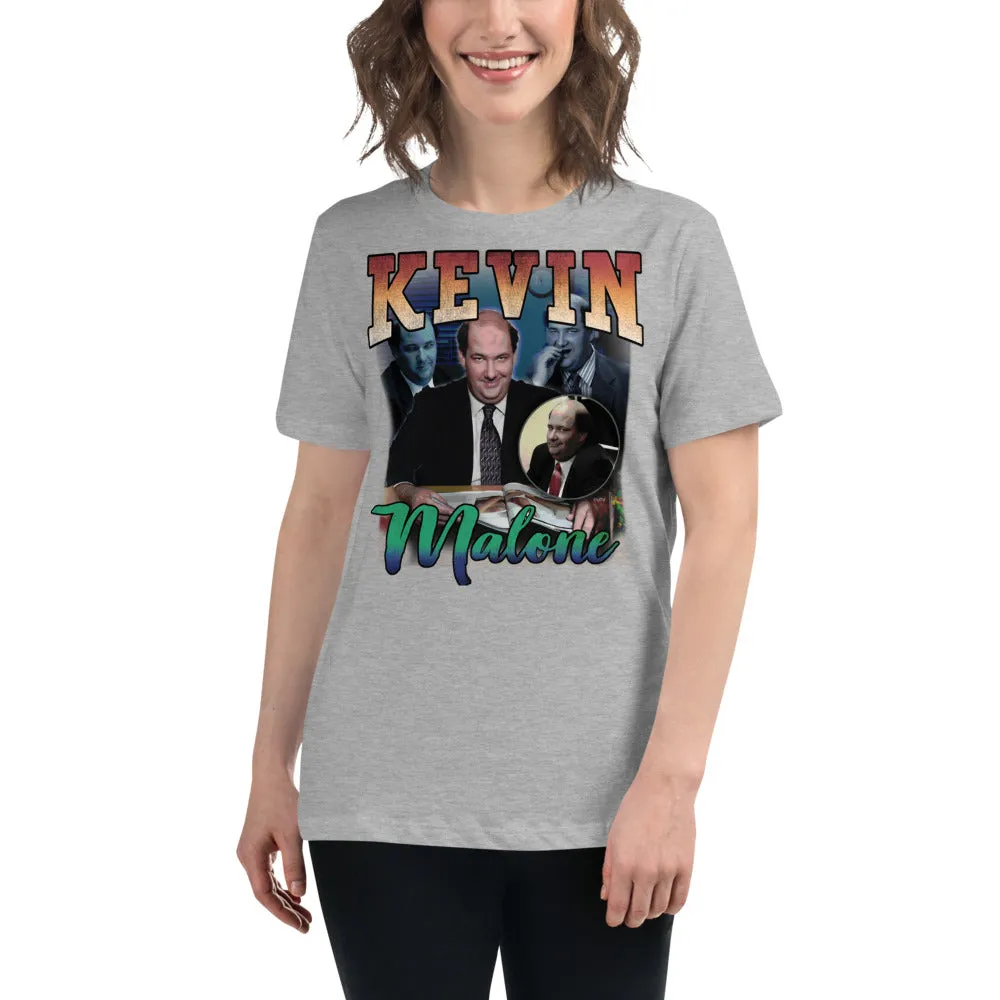 Kevin Malone Vintage Women's Relaxed T-Shirt