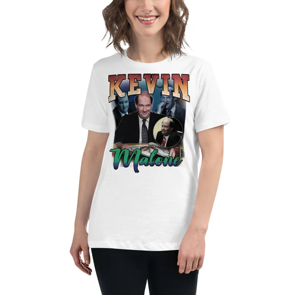 Kevin Malone Vintage Women's Relaxed T-Shirt