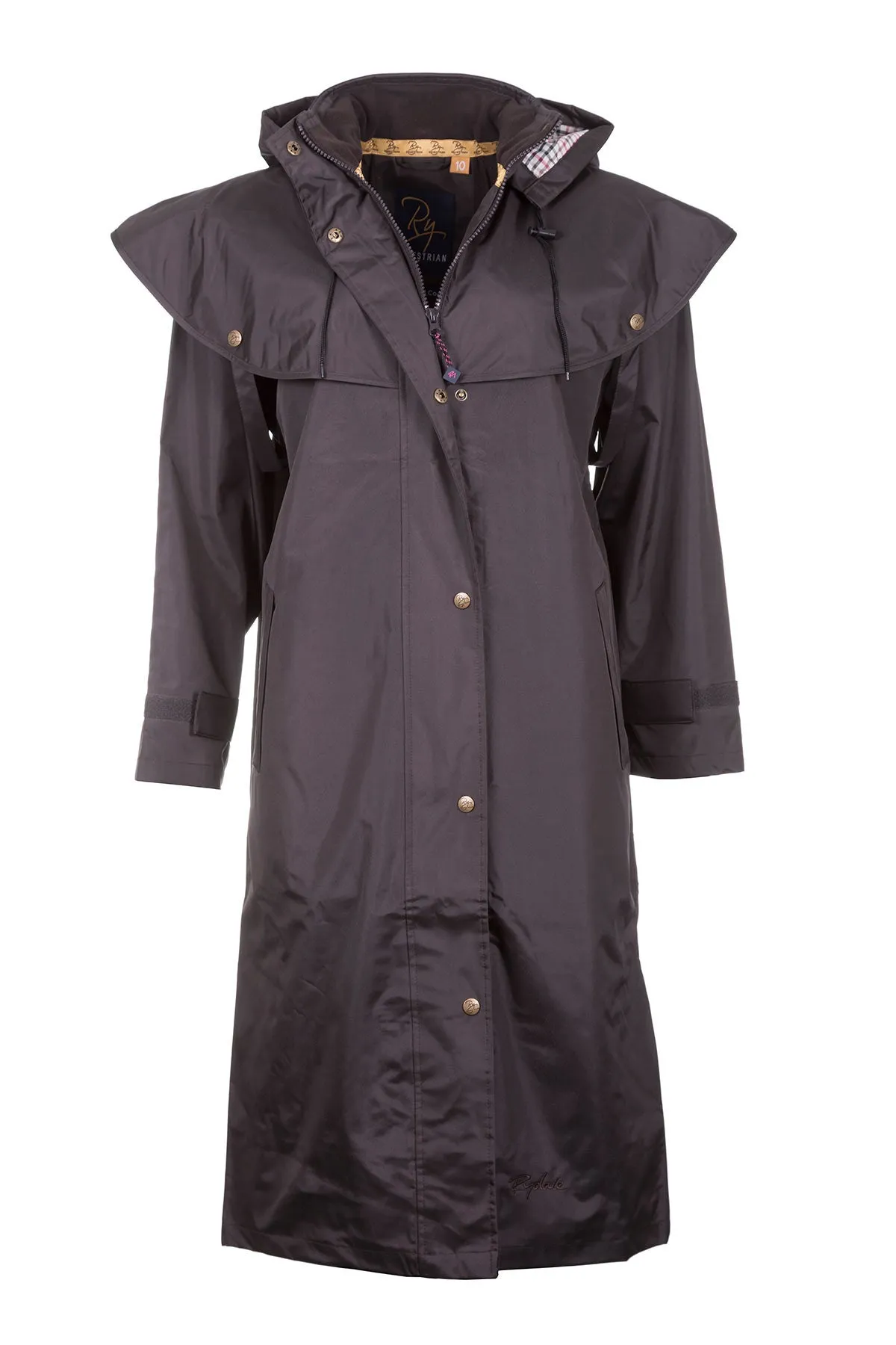 Ladies Full Length Waterproof Long Riding Coat - Knapton II