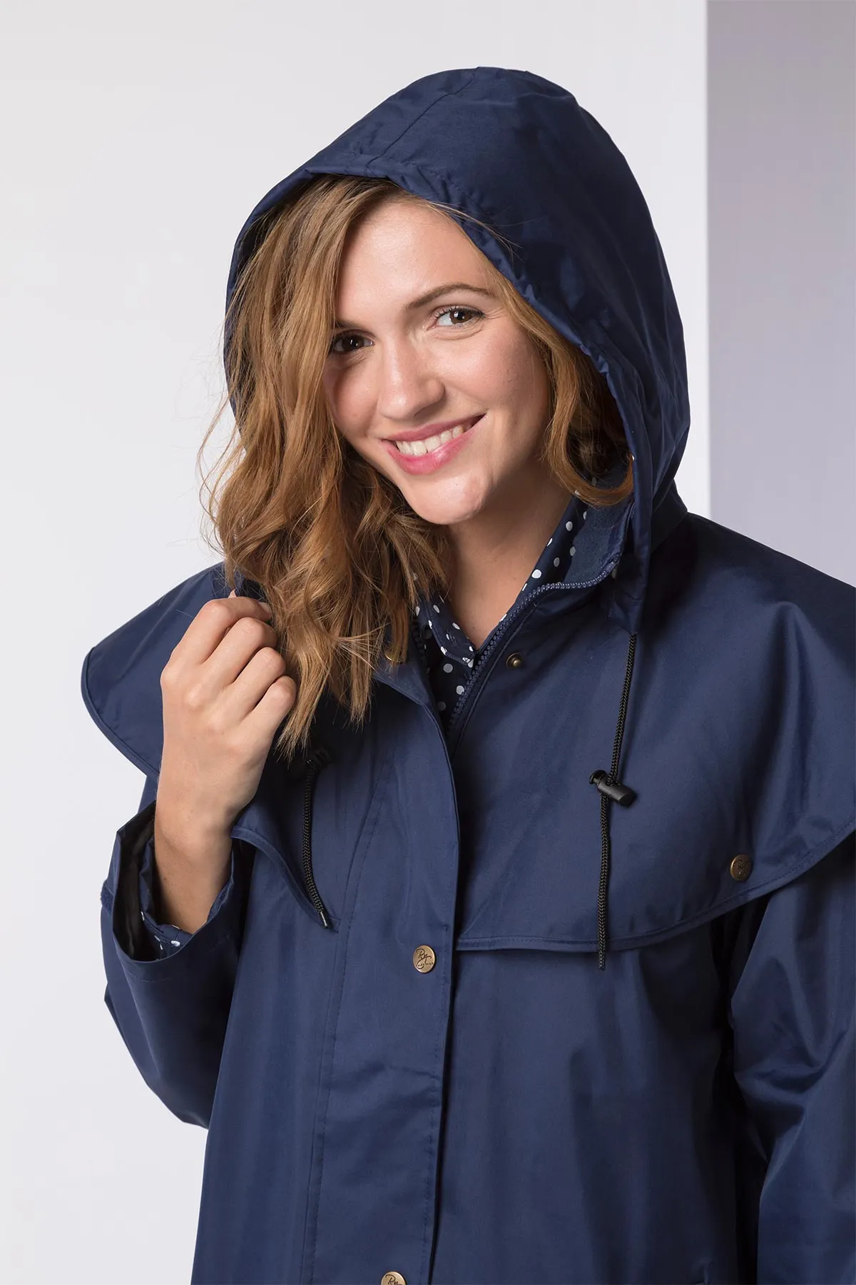 Ladies Full Length Waterproof Long Riding Coat - Knapton II