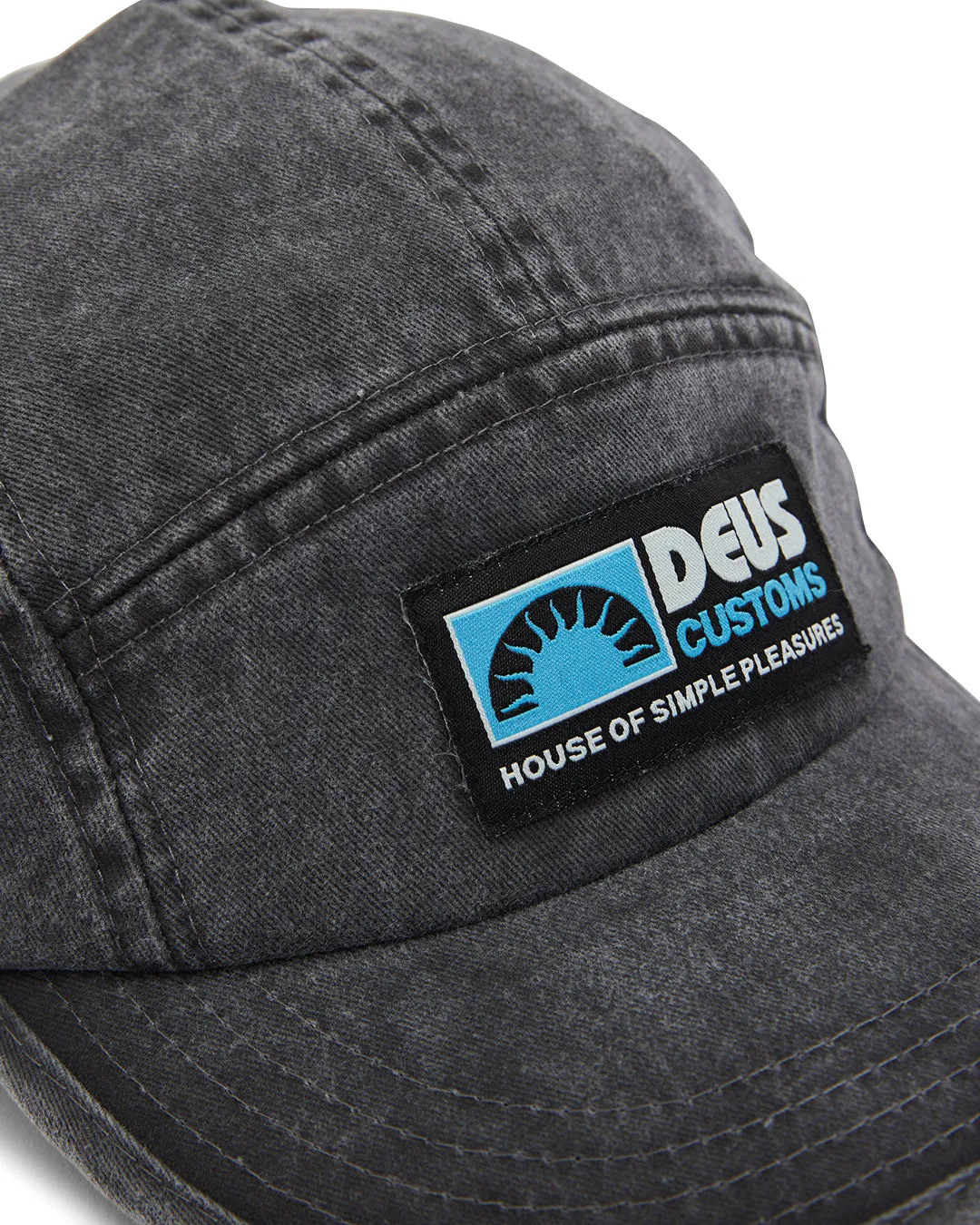 Leisure 5 Panel Cap - Anthracite