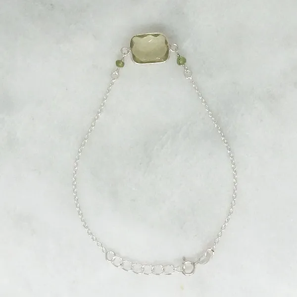 Lemon Quartz Single Bracelet