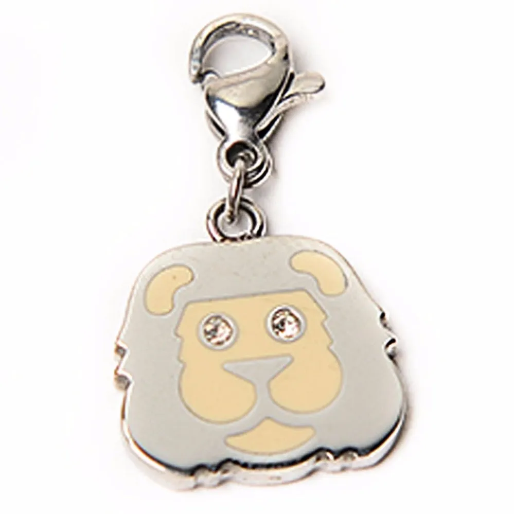 Lion Head Charm