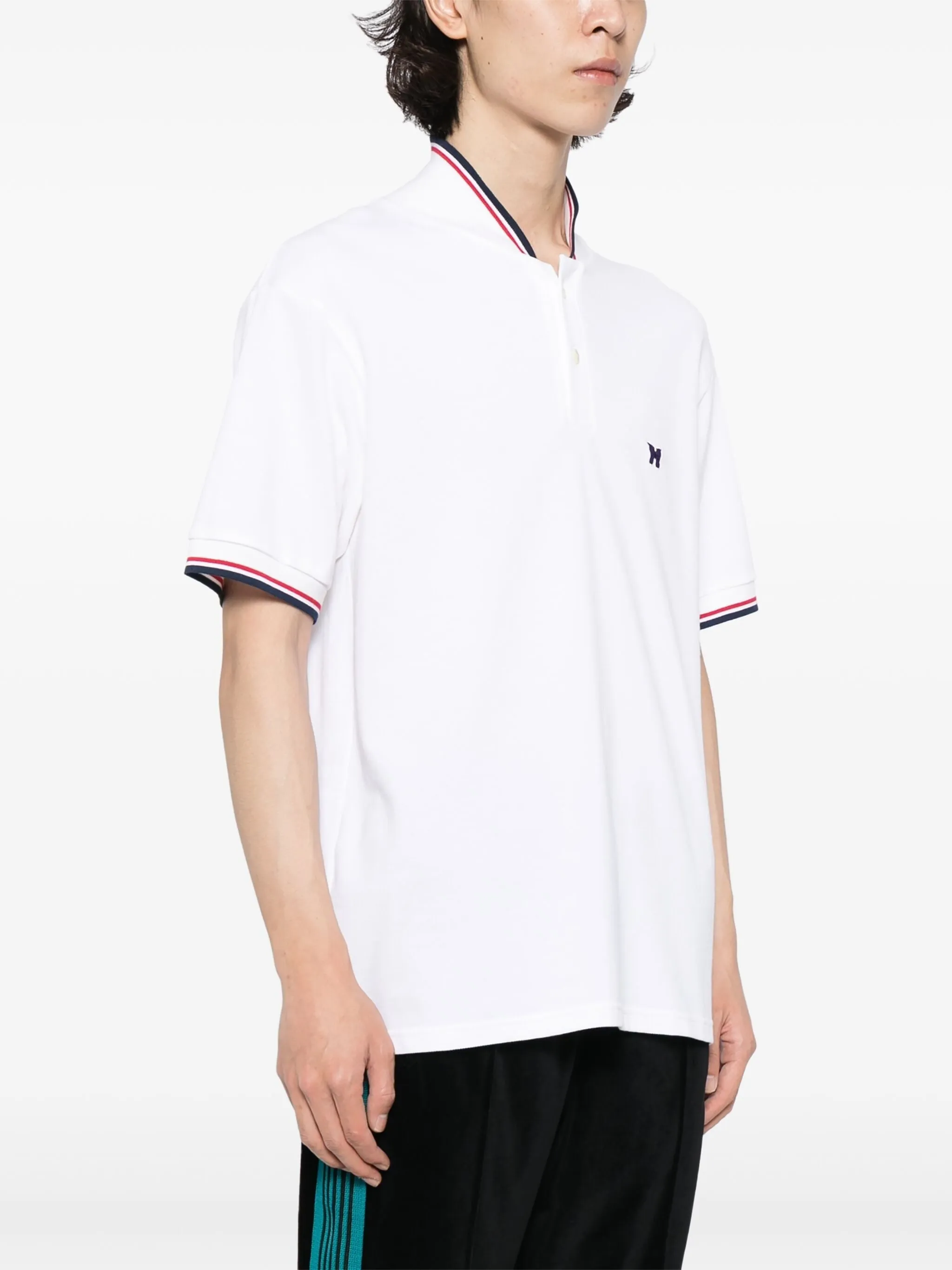 LOGO-APPLIQU POLO SHIRT