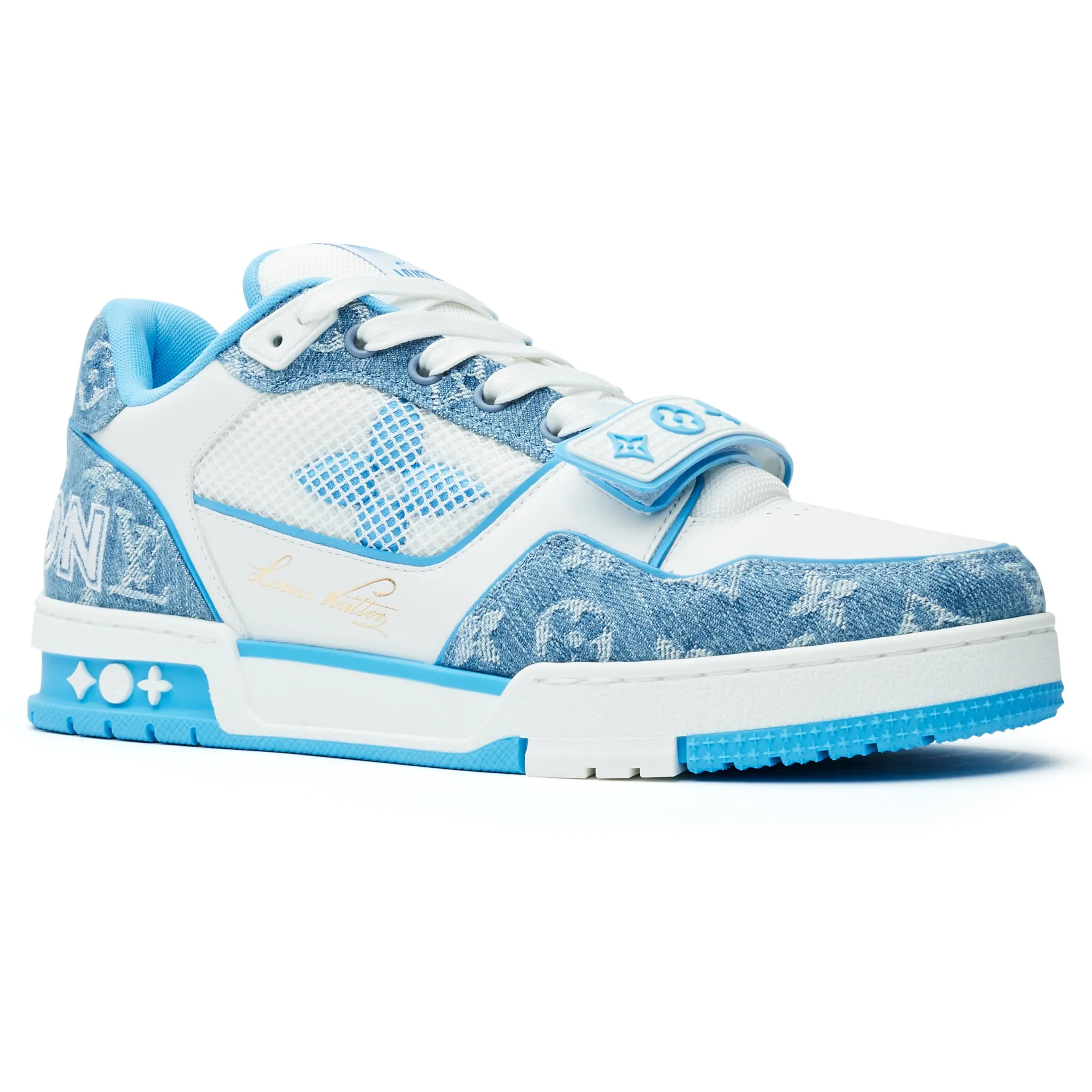 Louis Vuitton LV Monogram Blue Sneaker