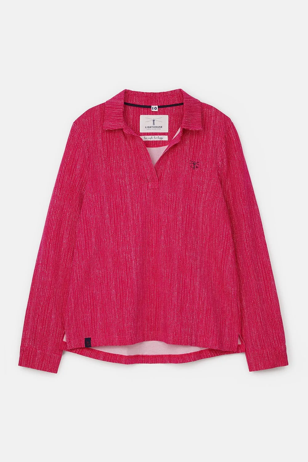 Maya Shirt - Raspberry Dash