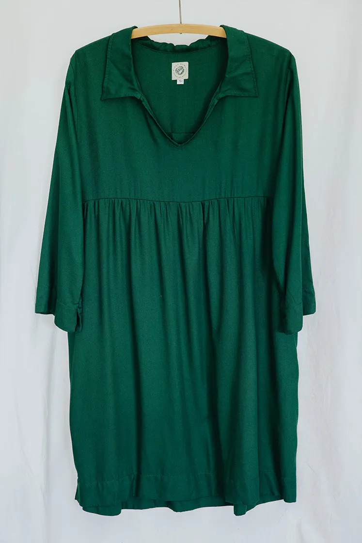 Melody Dress - Forest Green