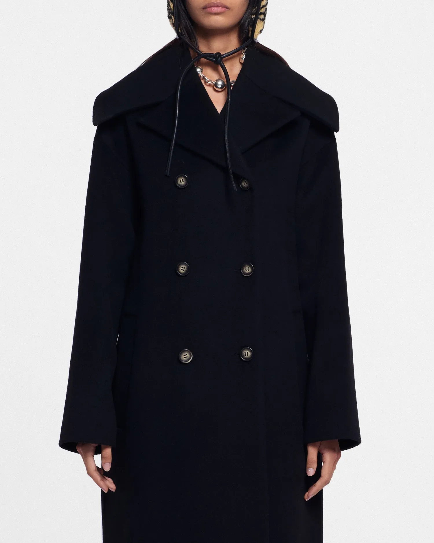 Milma - Belted Coat - Black