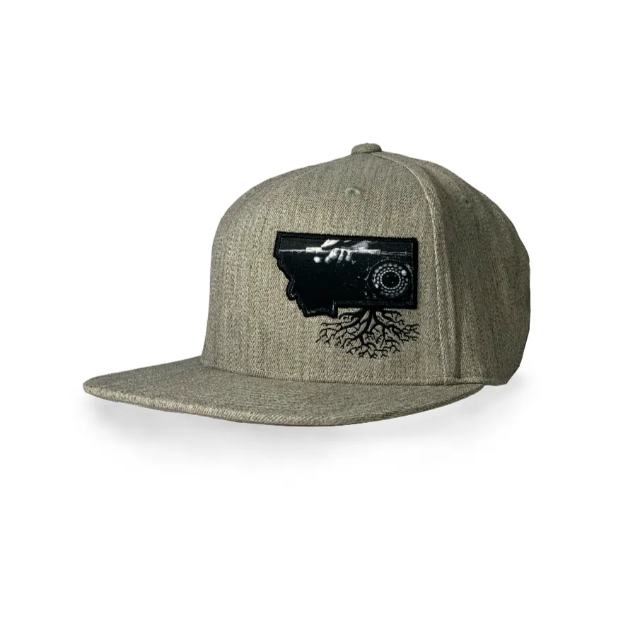 MT Fly Reel Flexfit Snapback Hat