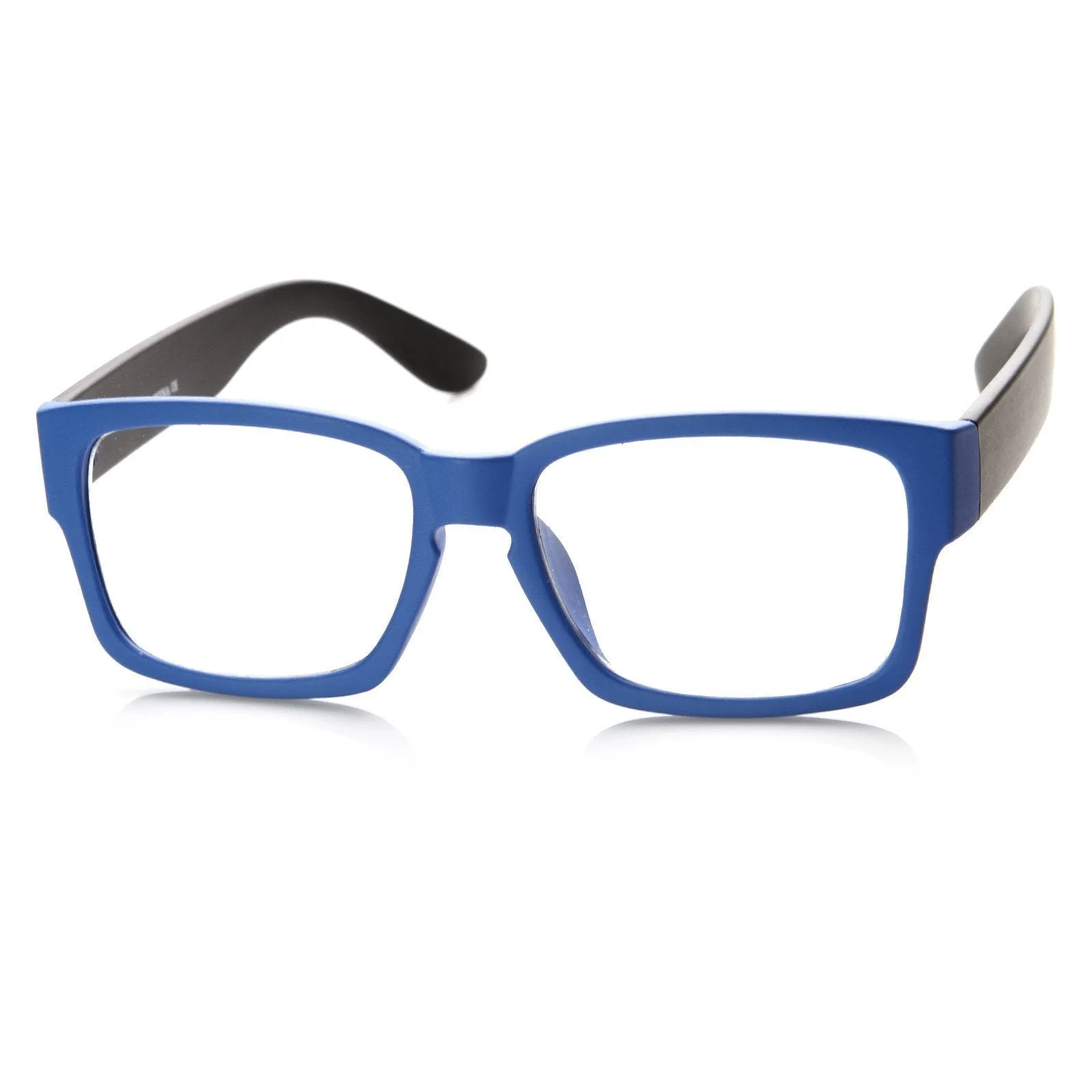 New Modern Two Tone Color Square Optical Frame Glasses