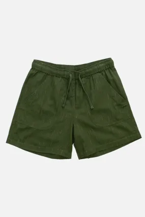 Nico Short / Olive Space Dye