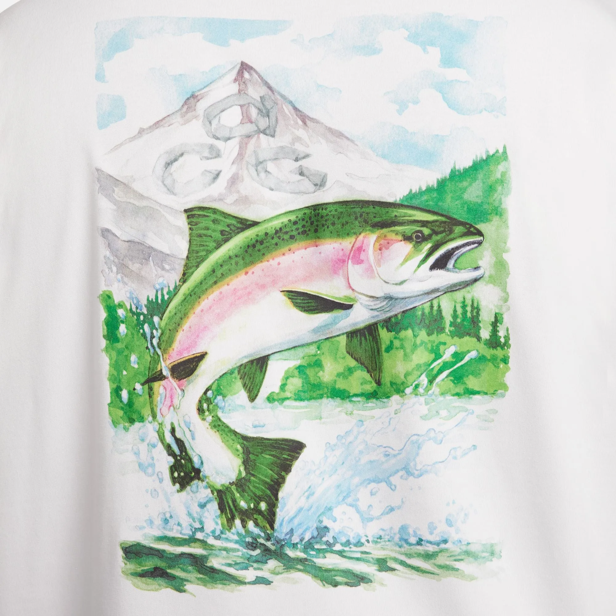 Nike ACG "Fishing" Long Sleeve Tee (Summit White)