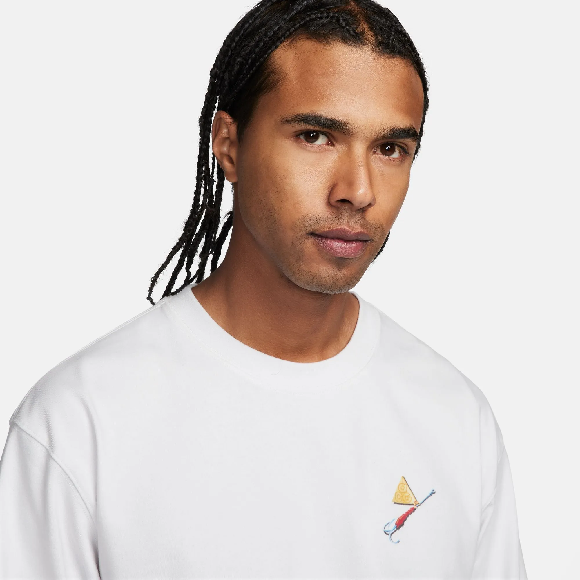 Nike ACG "Fishing" Long Sleeve Tee (Summit White)