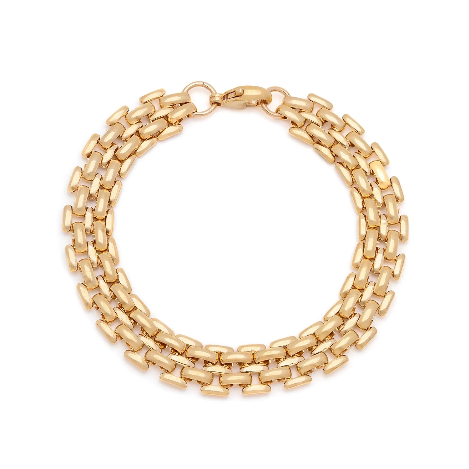 Panther Bold Bracelet | Gold