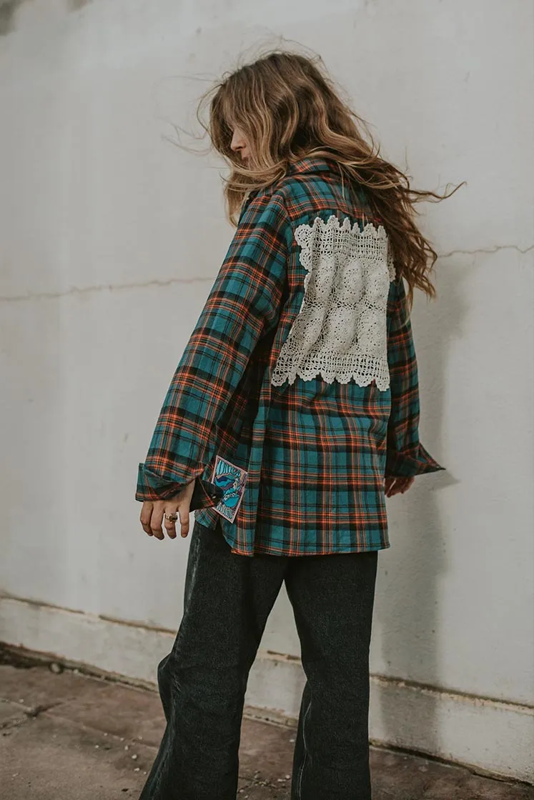 Paragon Flannel - Teal