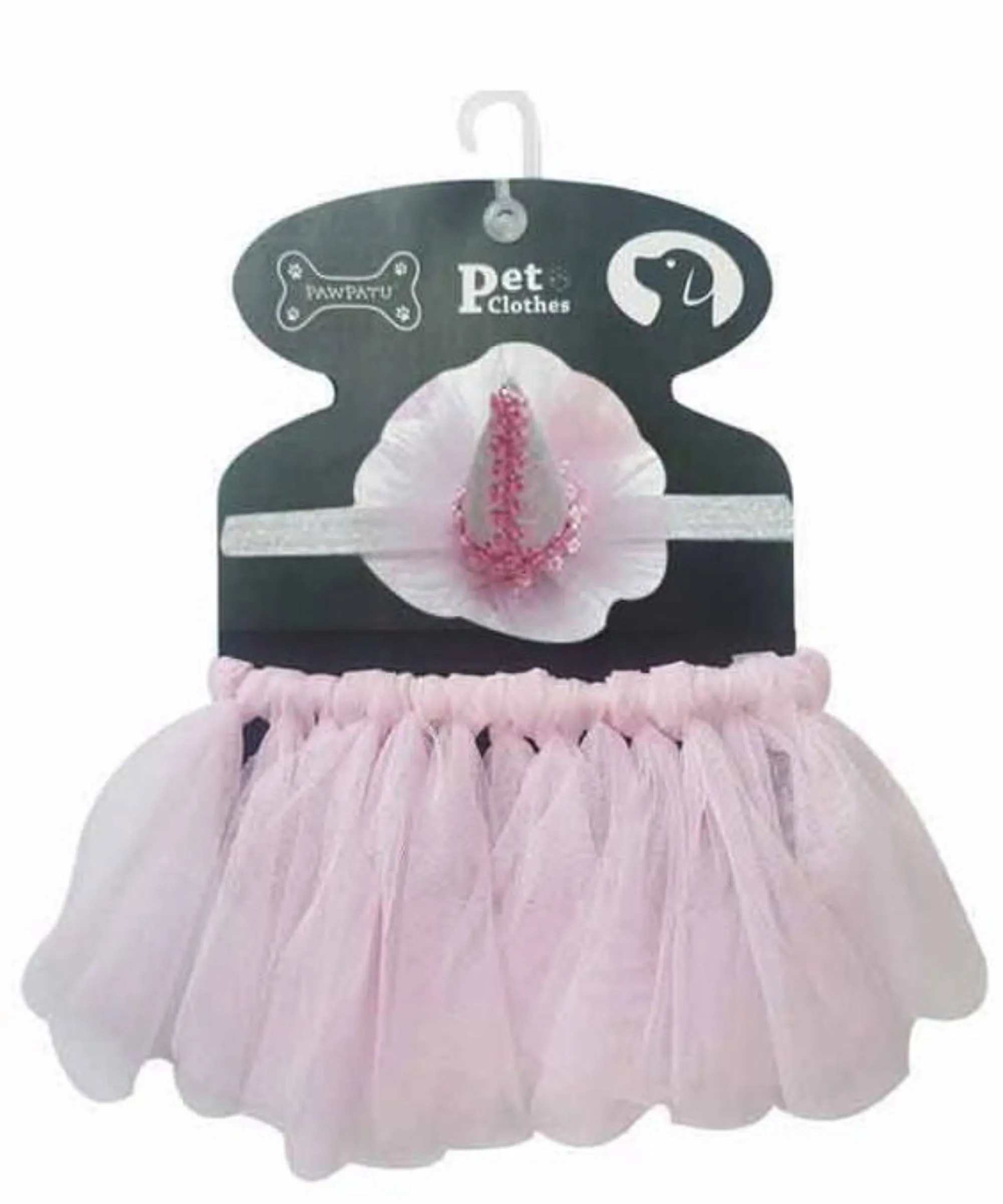 Pawpatu Birthday Hat and Tutu Set, 2-piece Set