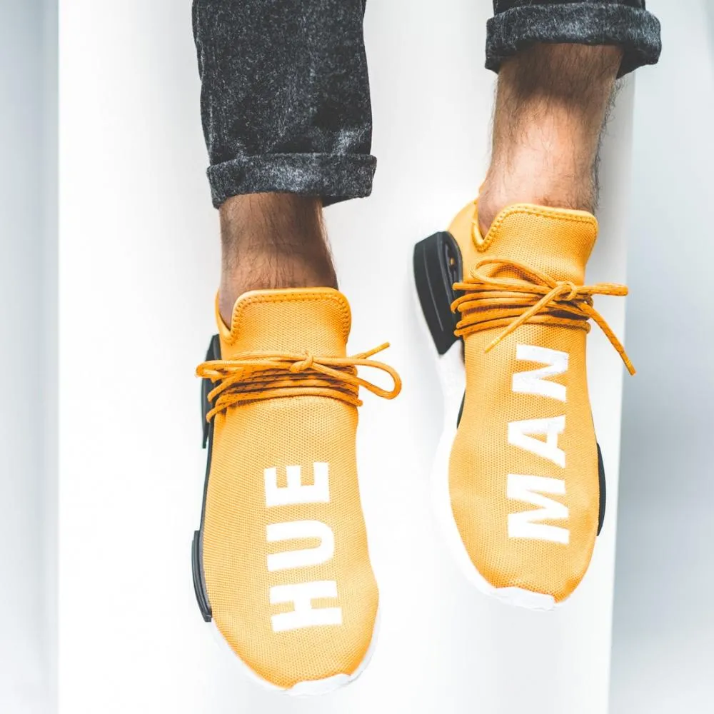 PHARRELL WILLIAMS X ADIDAS NMD HUMAN RACE  TANGERINE