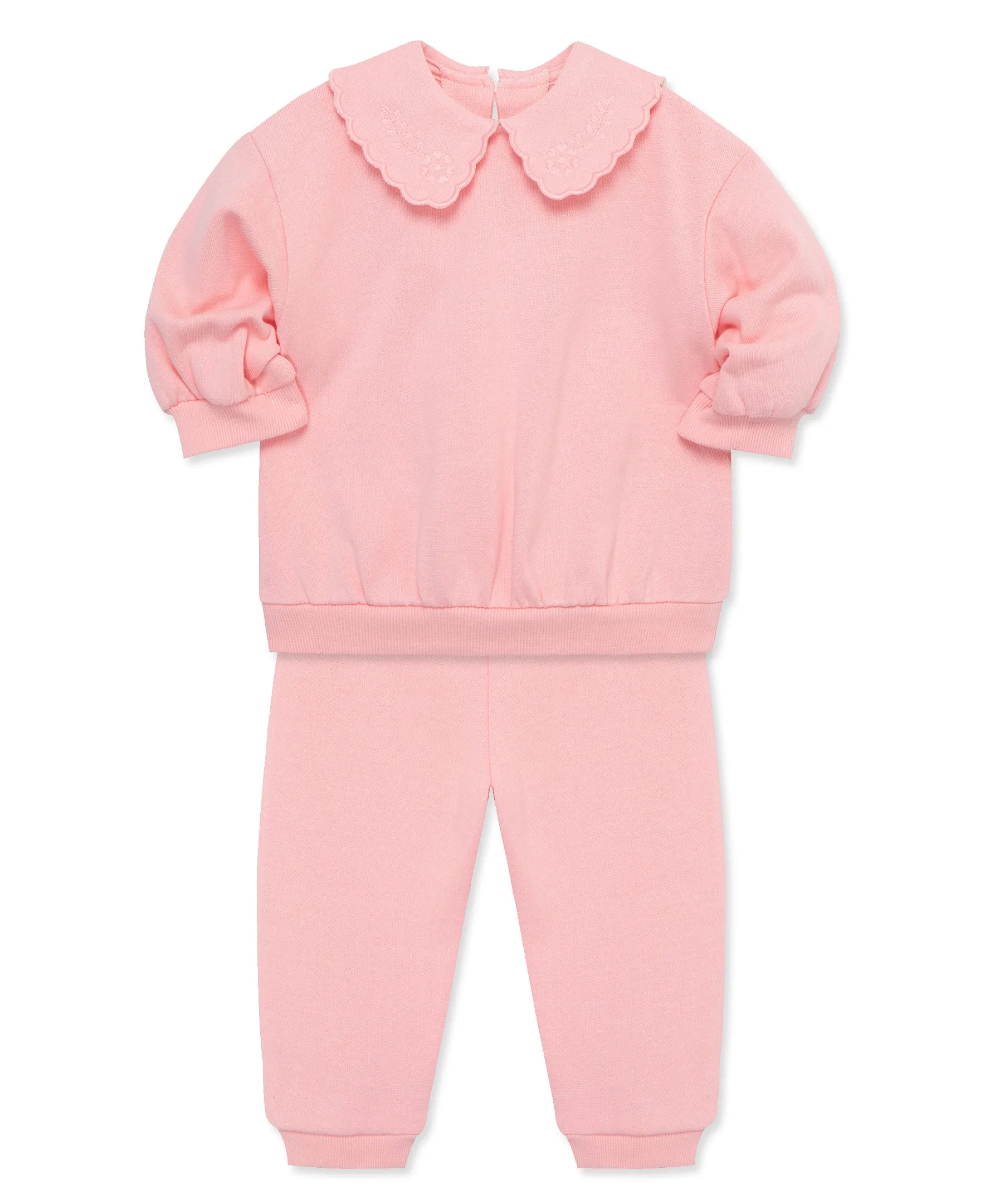 Pink Sweatshirt Set (12M-24M)