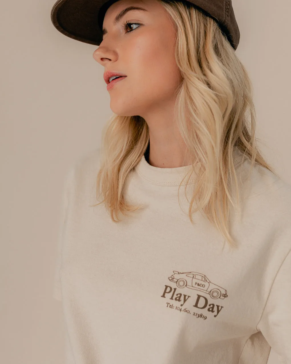 Play Day T-Shirt - Bone