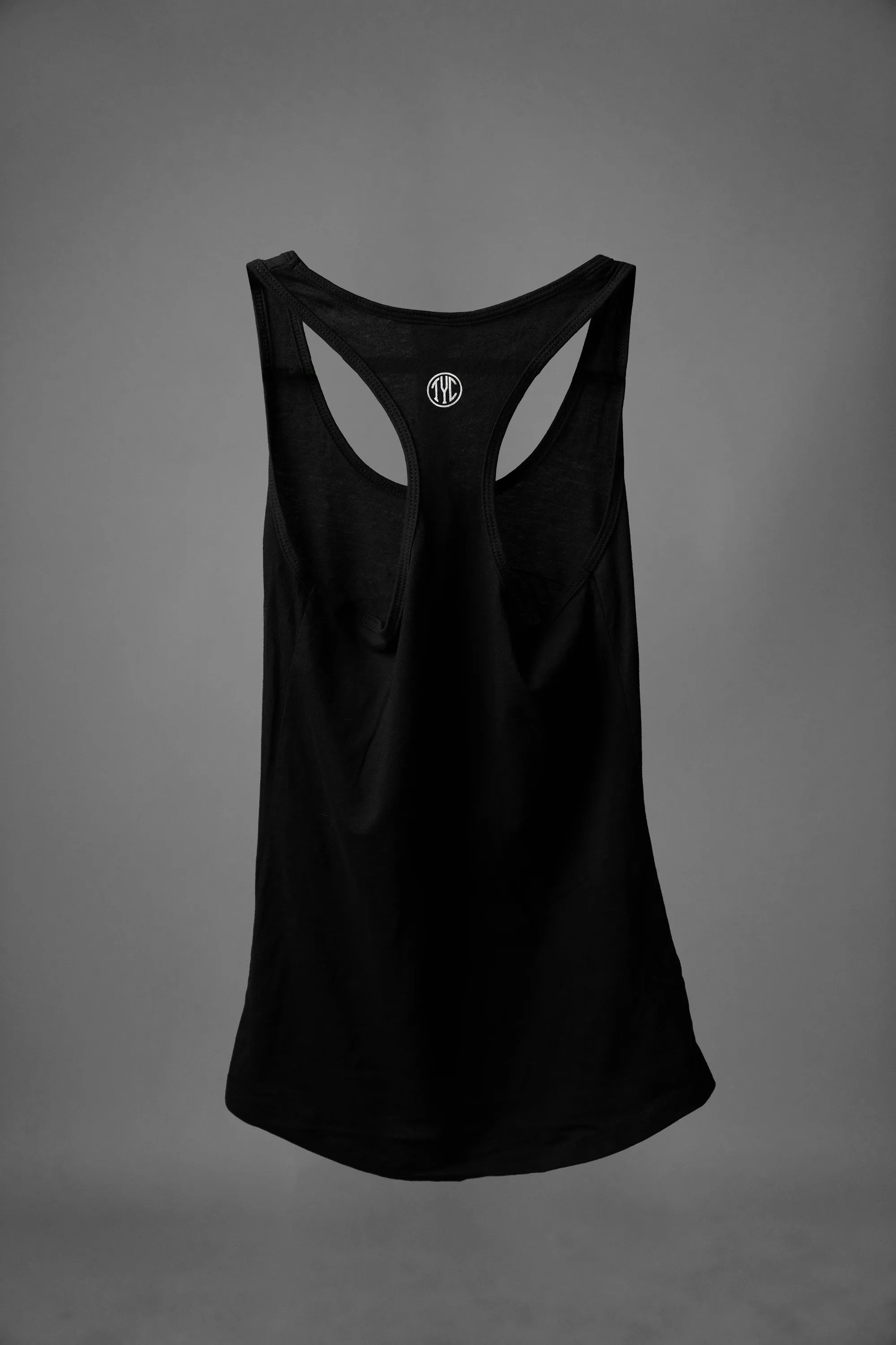 "Til You Collapse" full length racerback tank - Black