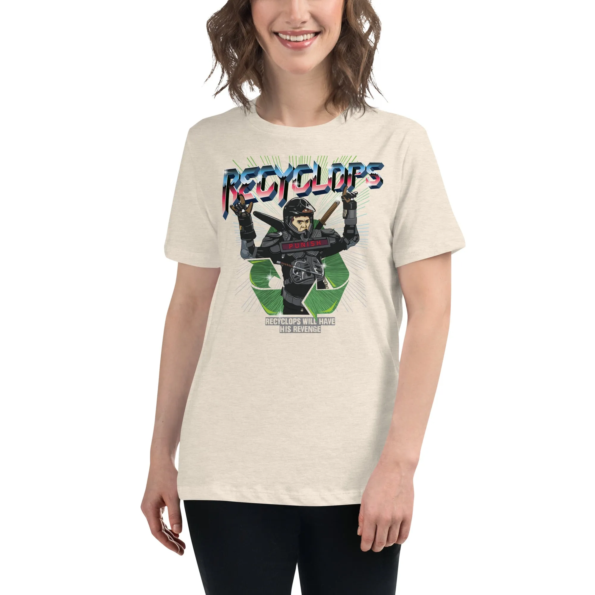 Recyclops Punish Women's Relaxed T-Shirt