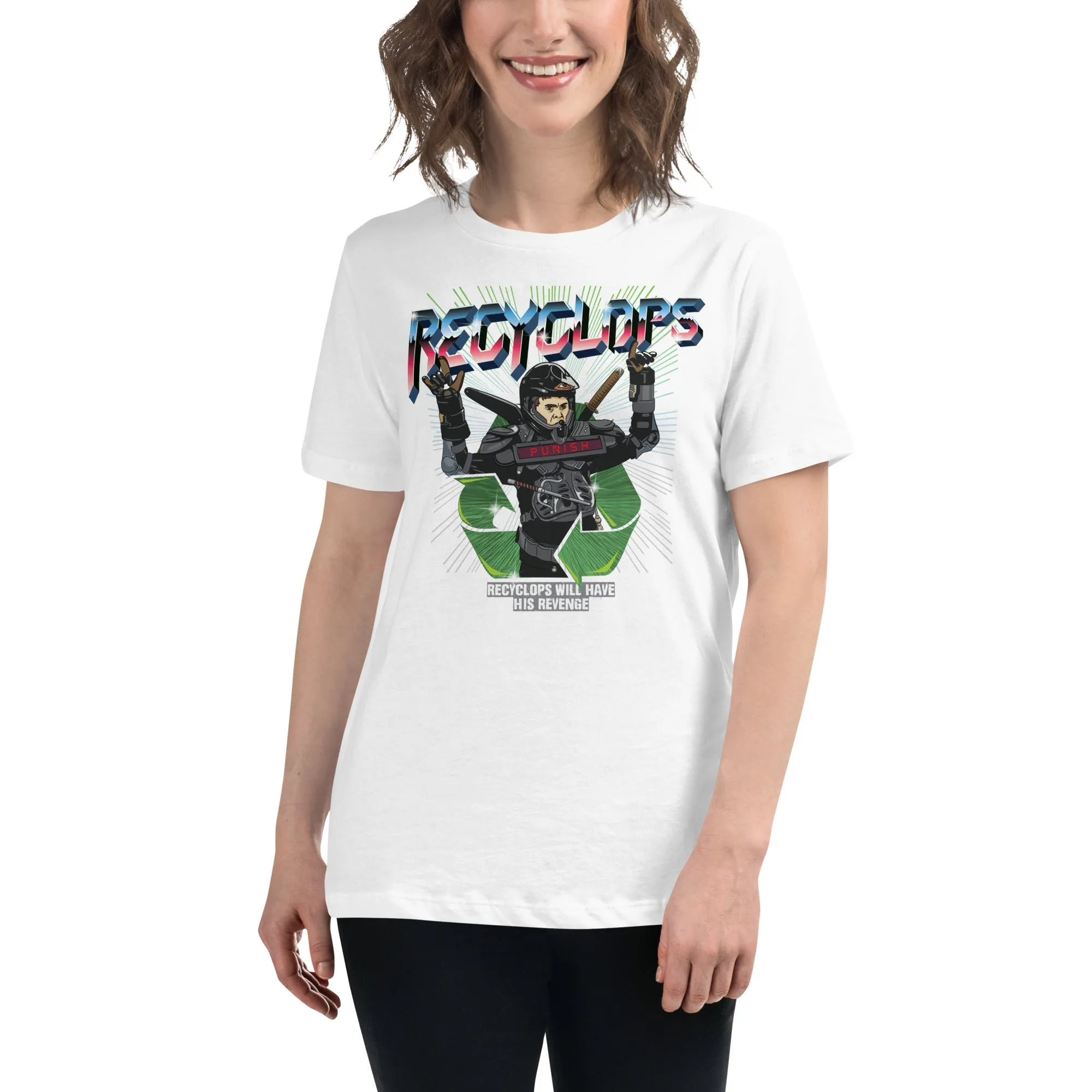 Recyclops Punish Women's Relaxed T-Shirt