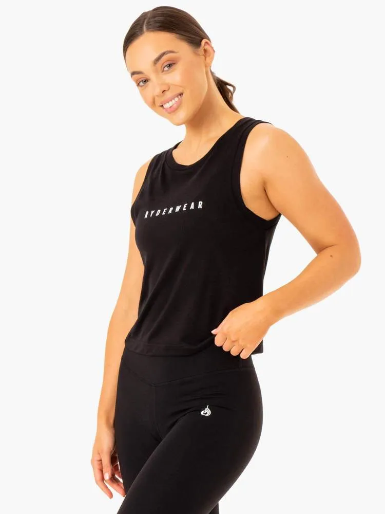 REPLAY TANK BLACK