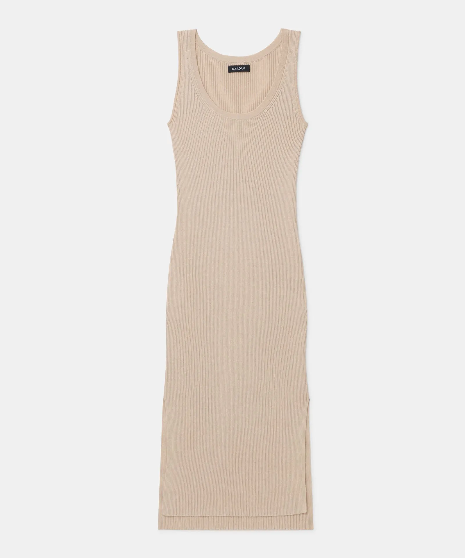 Silk Cashmere Midi Tank Dress