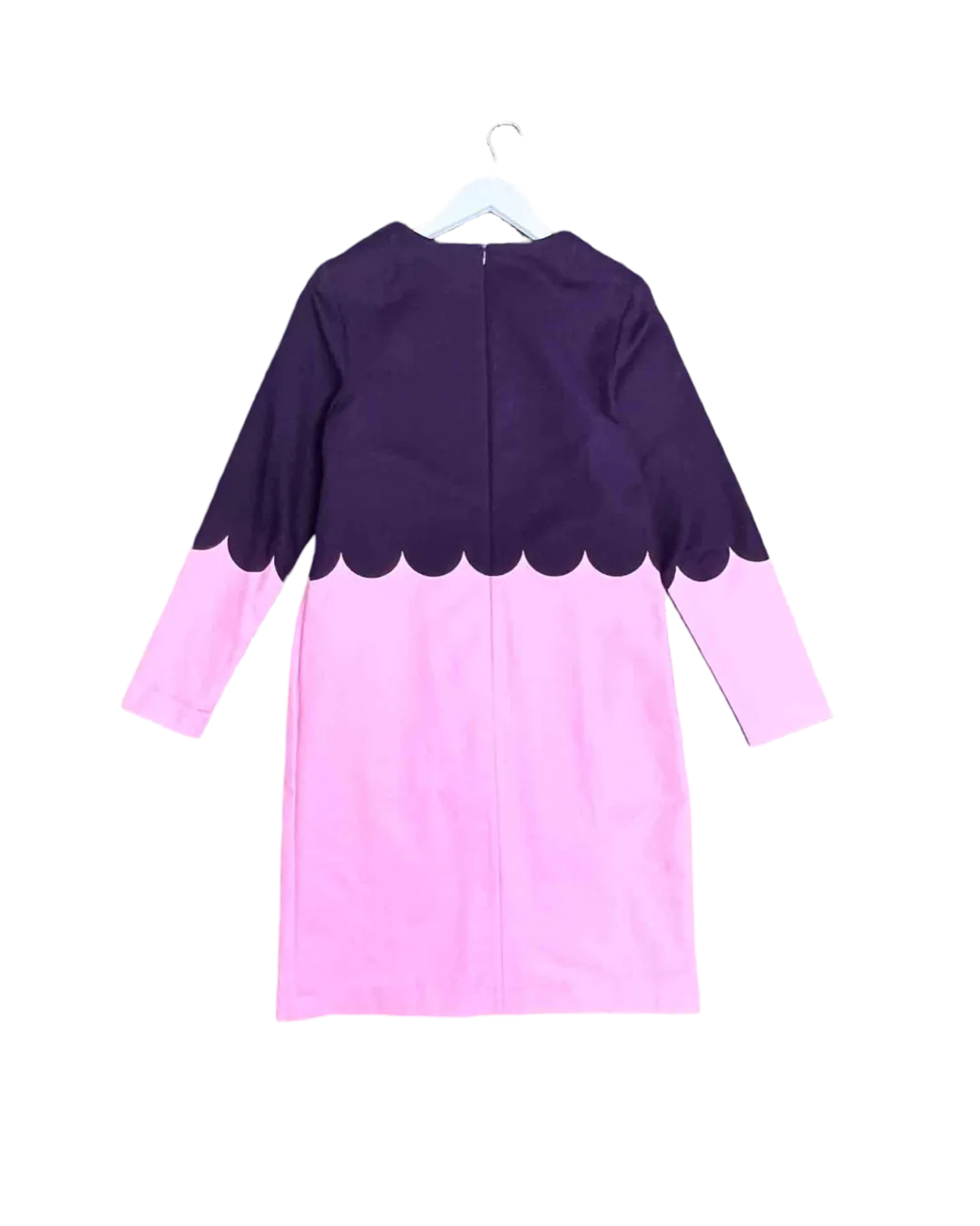 Size 40 (M) - Marimekko Pink and Purple Lillian2 Knee Length Dress