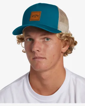 Stacked Trucker Hat - Deep Teal