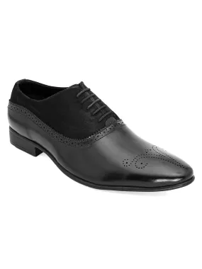 Stocks Black Formal Oxford Shoes