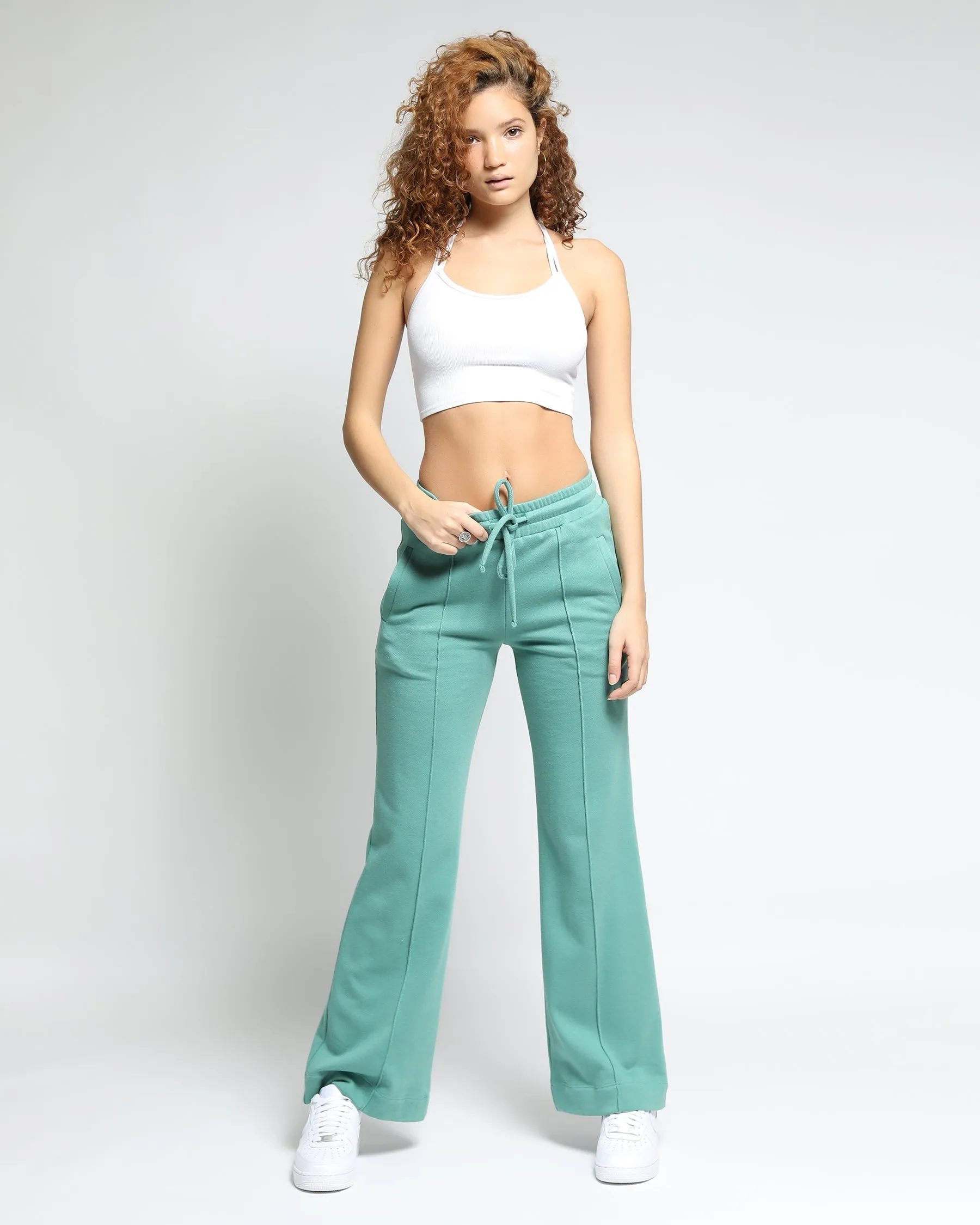 Sunnyside Terry Wide Leg  Womens Sweatpants (FINAL SALE)