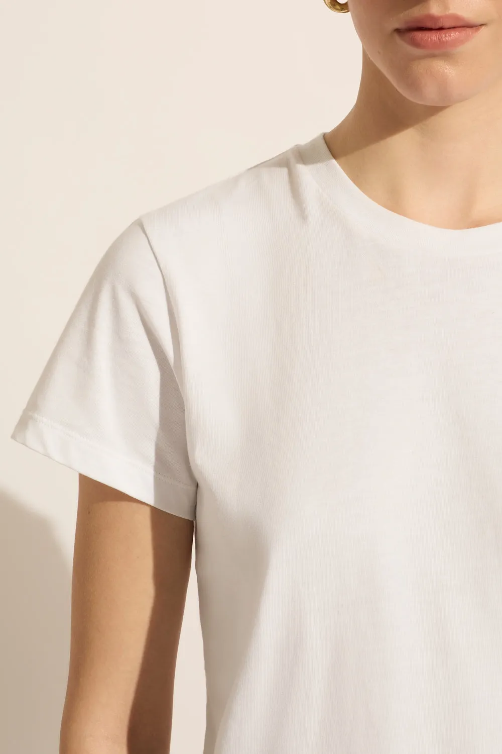 The Good Slim Tee - White