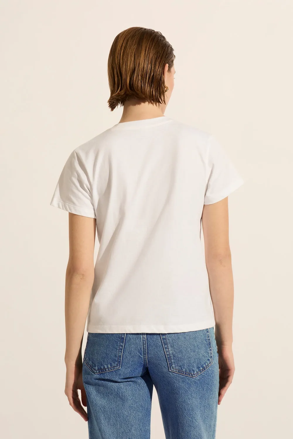 The Good Slim Tee - White