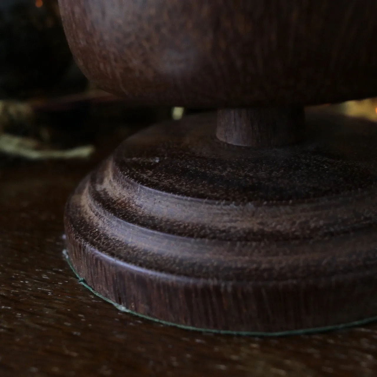 Vintage | Pair of Wooden Goblets