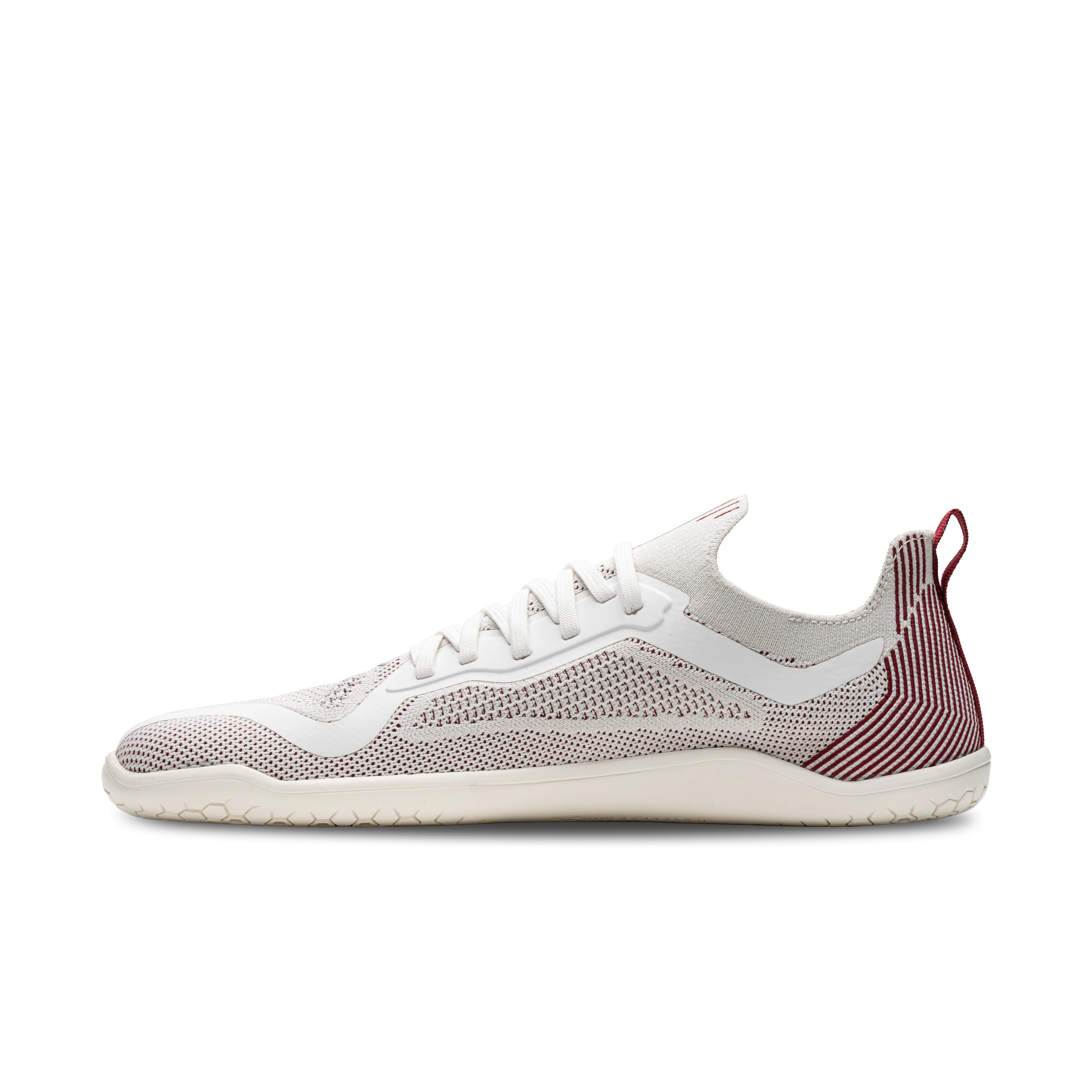 Vivobarefoot Primus Lite Knit Womens – Off White/Burgundy