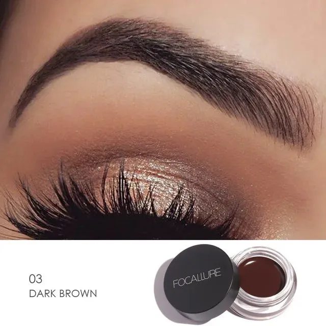 Wholesale FOCALLURE Eyebrow Cream Gel Enhancers Long-lasting Waterproof EyeBrows Pomade Gel With Brushes For Women Makeup