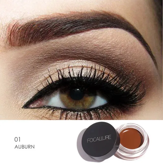 Wholesale FOCALLURE Eyebrow Cream Gel Enhancers Long-lasting Waterproof EyeBrows Pomade Gel With Brushes For Women Makeup