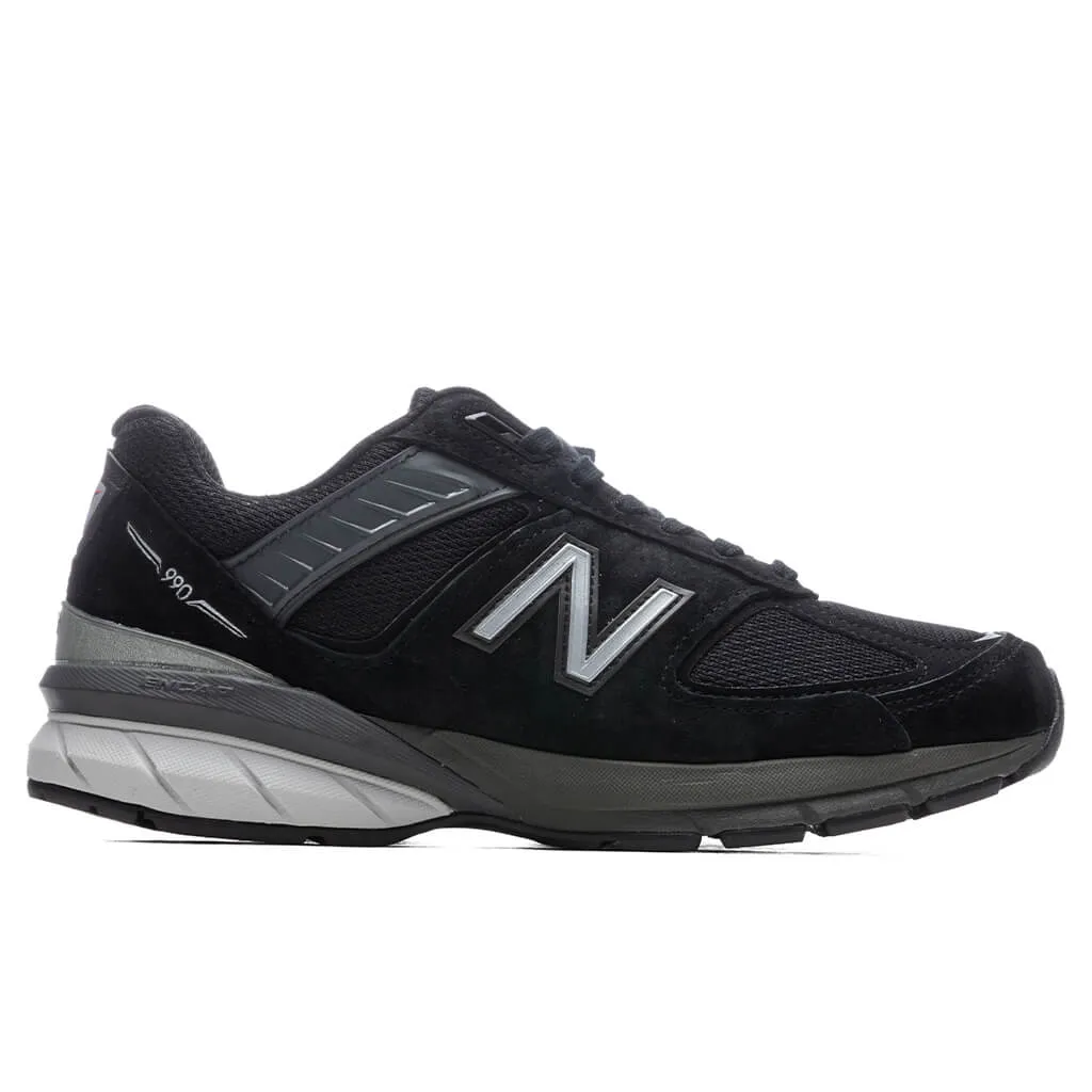 Women's 990v5 - Black/Silver