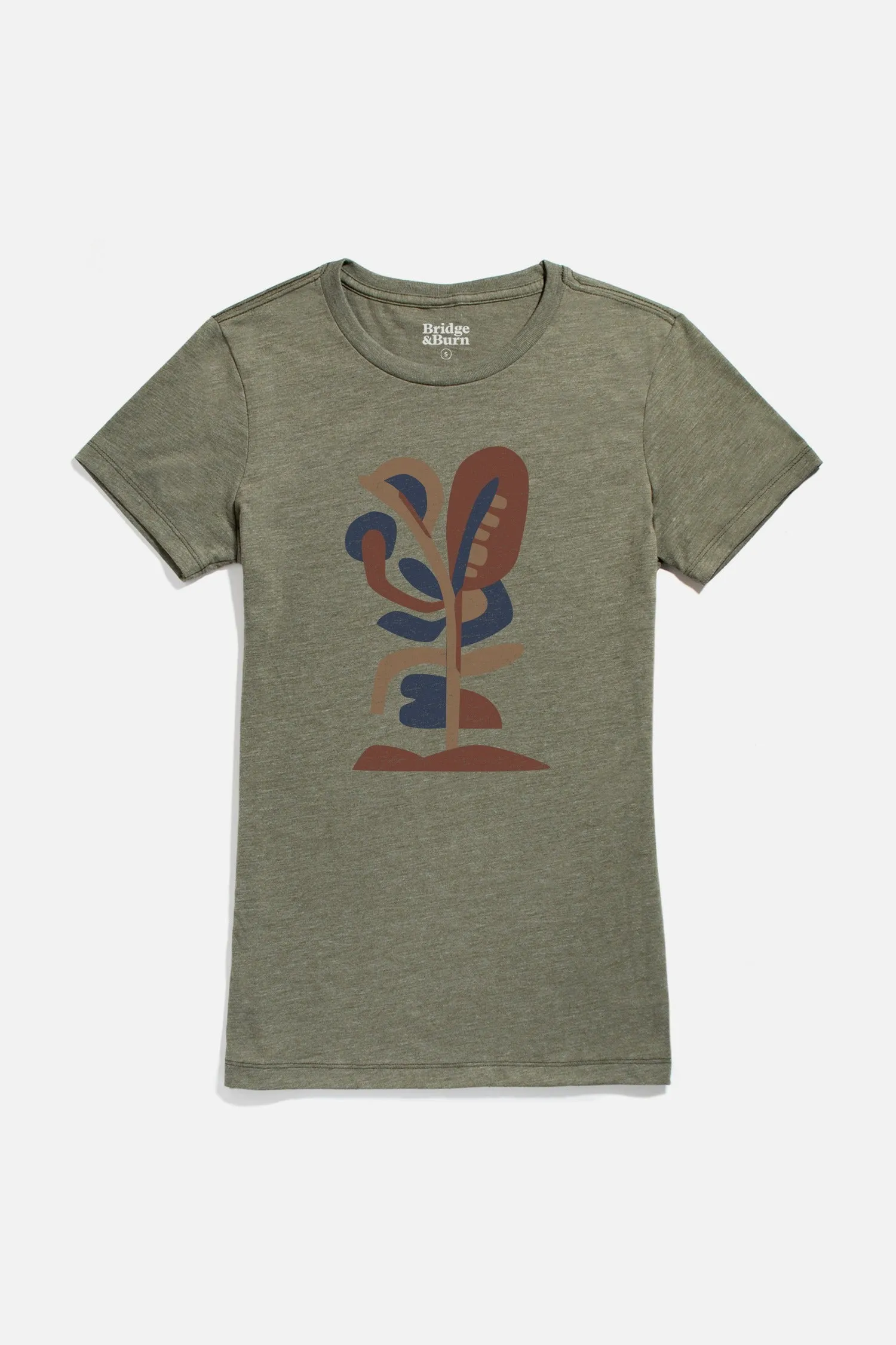 Women's Root Down Tee / Olive